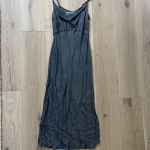 Satin slip dress